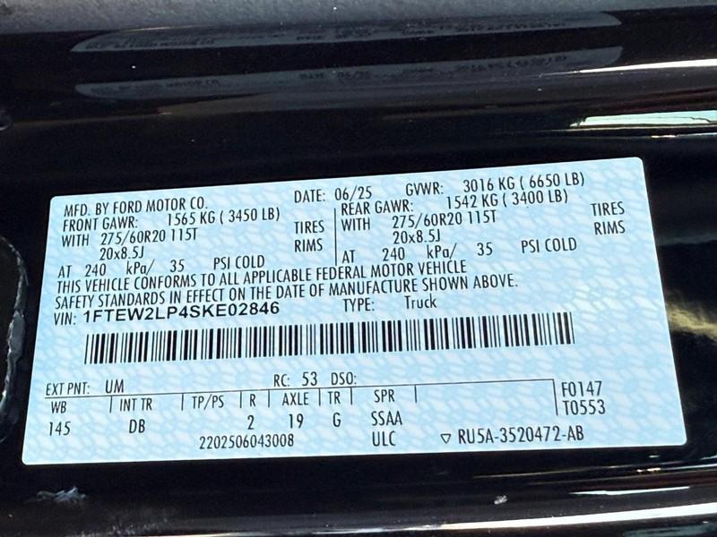 new 2025 Ford F-150 car, priced at $45,591