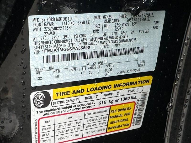 new 2025 Ford Expedition Max car, priced at $81,685