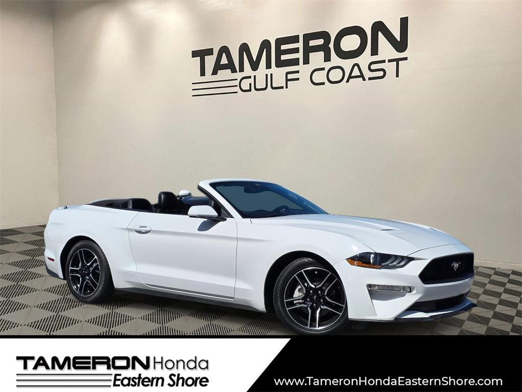used 2021 Ford Mustang car, priced at $23,352