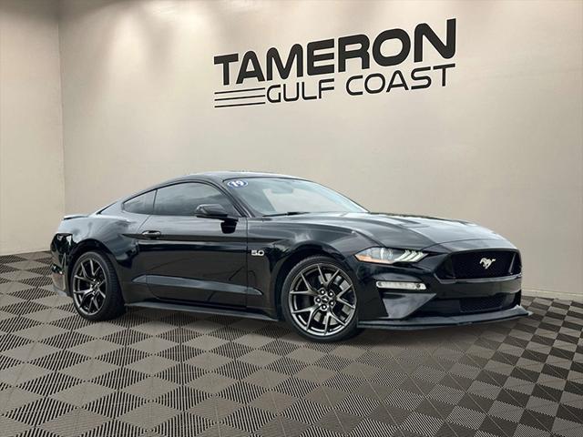 used 2019 Ford Mustang car, priced at $28,090