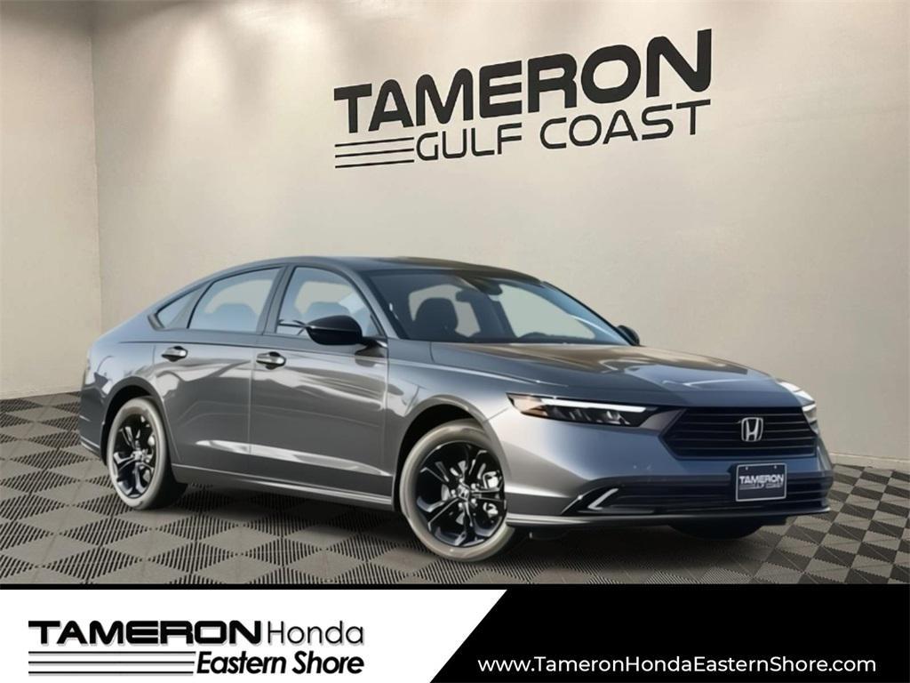new 2025 Honda Accord car, priced at $31,255
