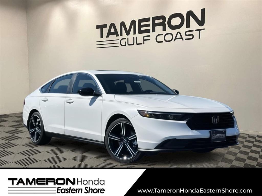 new 2025 Honda Accord Hybrid car, priced at $33,805