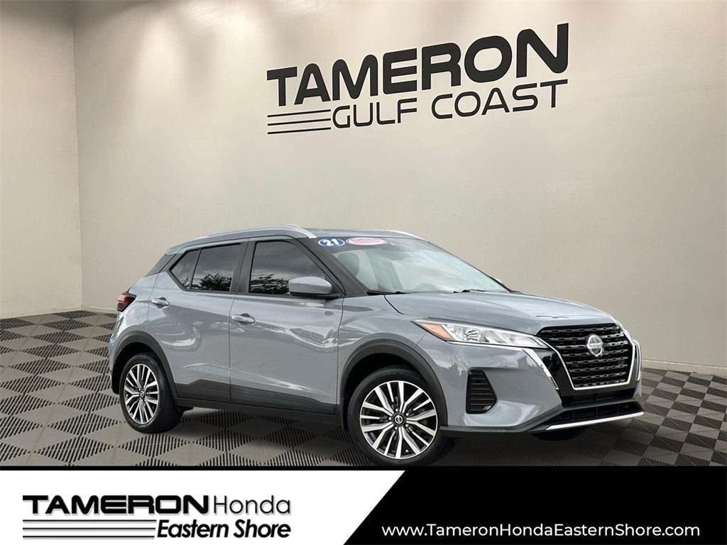 used 2021 Nissan Kicks car, priced at $18,000