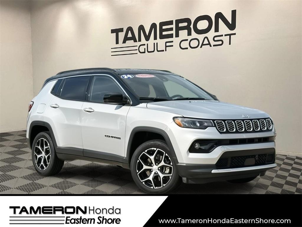 used 2024 Jeep Compass car, priced at $25,661