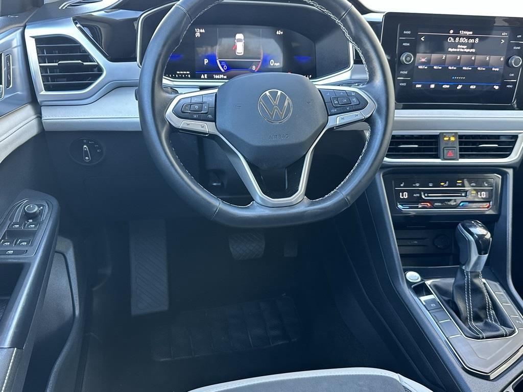 used 2025 Volkswagen Taos car, priced at $24,400