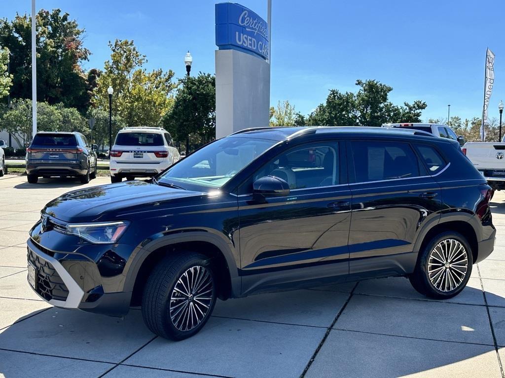 used 2025 Volkswagen Taos car, priced at $24,400