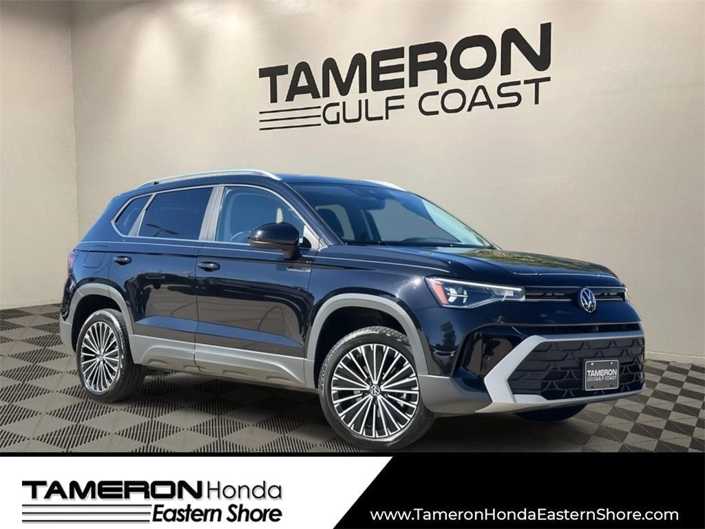 used 2025 Volkswagen Taos car, priced at $24,476