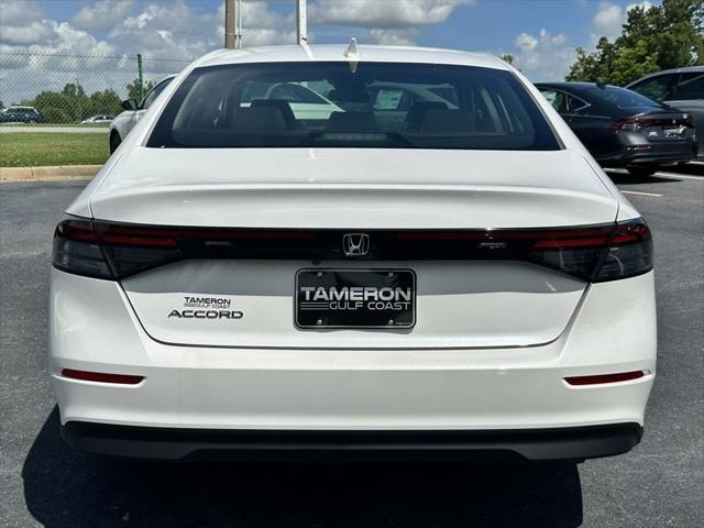 new 2025 Honda Accord car, priced at $29,817