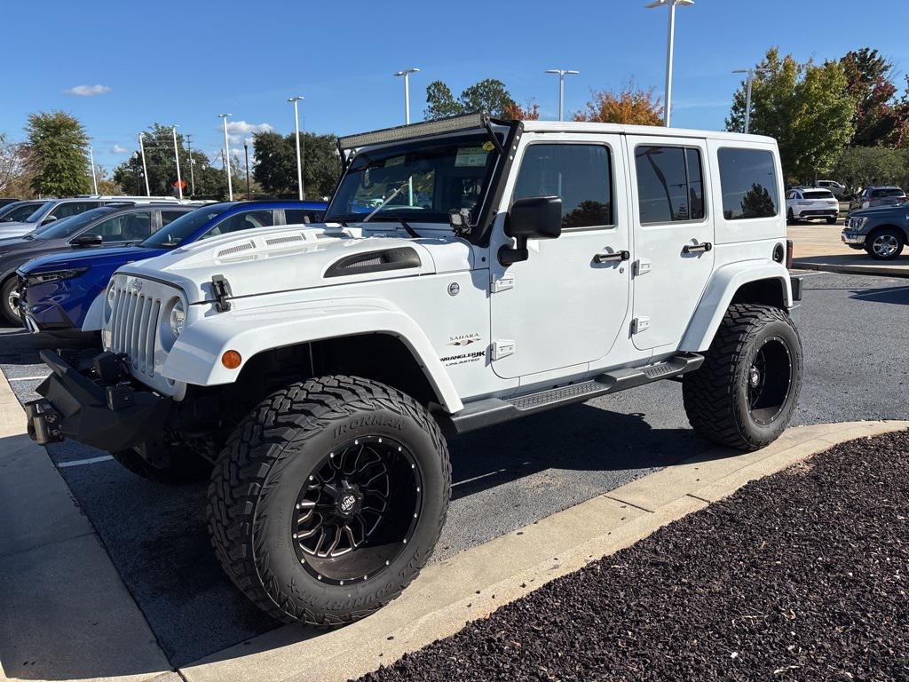 used 2018 Jeep Wrangler JK Unlimited car, priced at $22,445