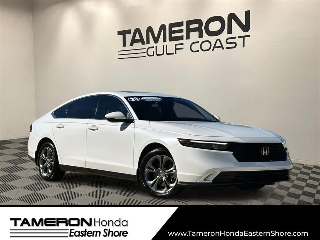 used 2023 Honda Accord Hybrid car, priced at $27,312