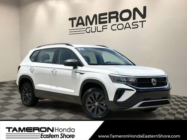 used 2024 Volkswagen Taos car, priced at $20,000