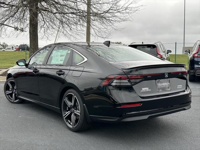 new 2025 Honda Accord Hybrid car, priced at $34,805