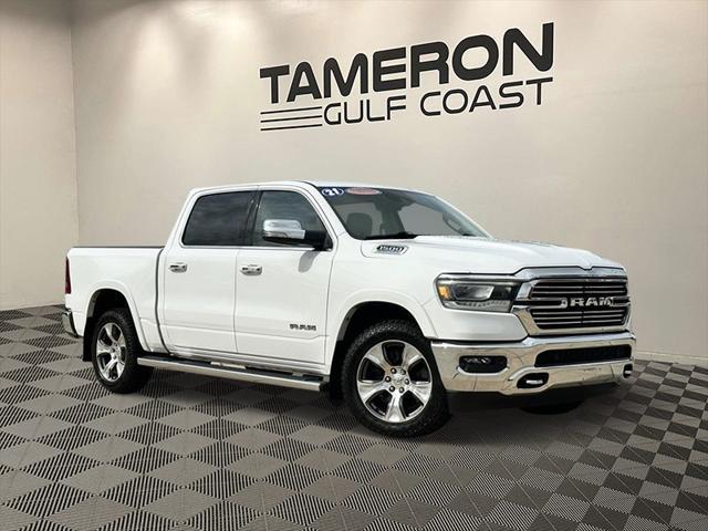 used 2021 Ram 1500 car, priced at $42,825