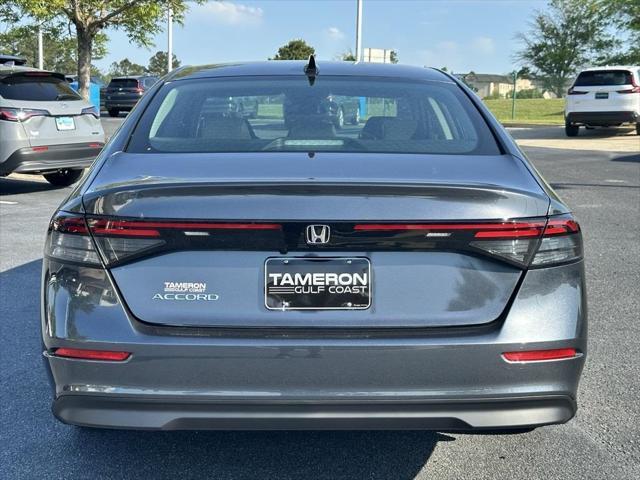 new 2025 Honda Accord car, priced at $31,710