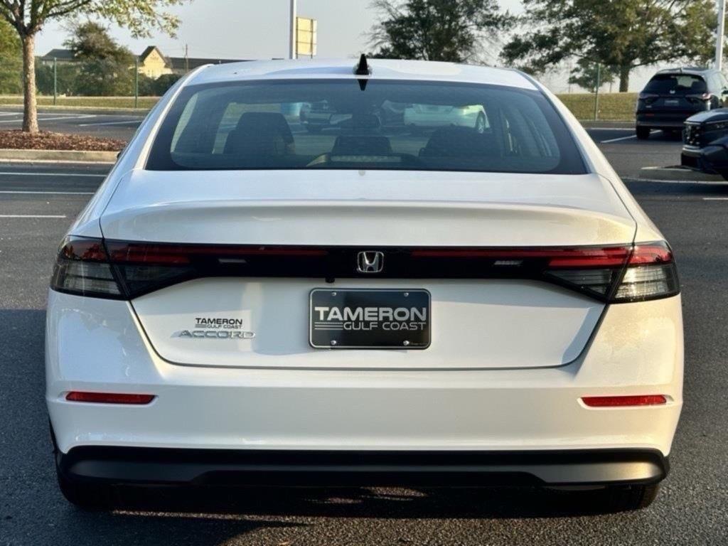 new 2025 Honda Accord car, priced at $31,710