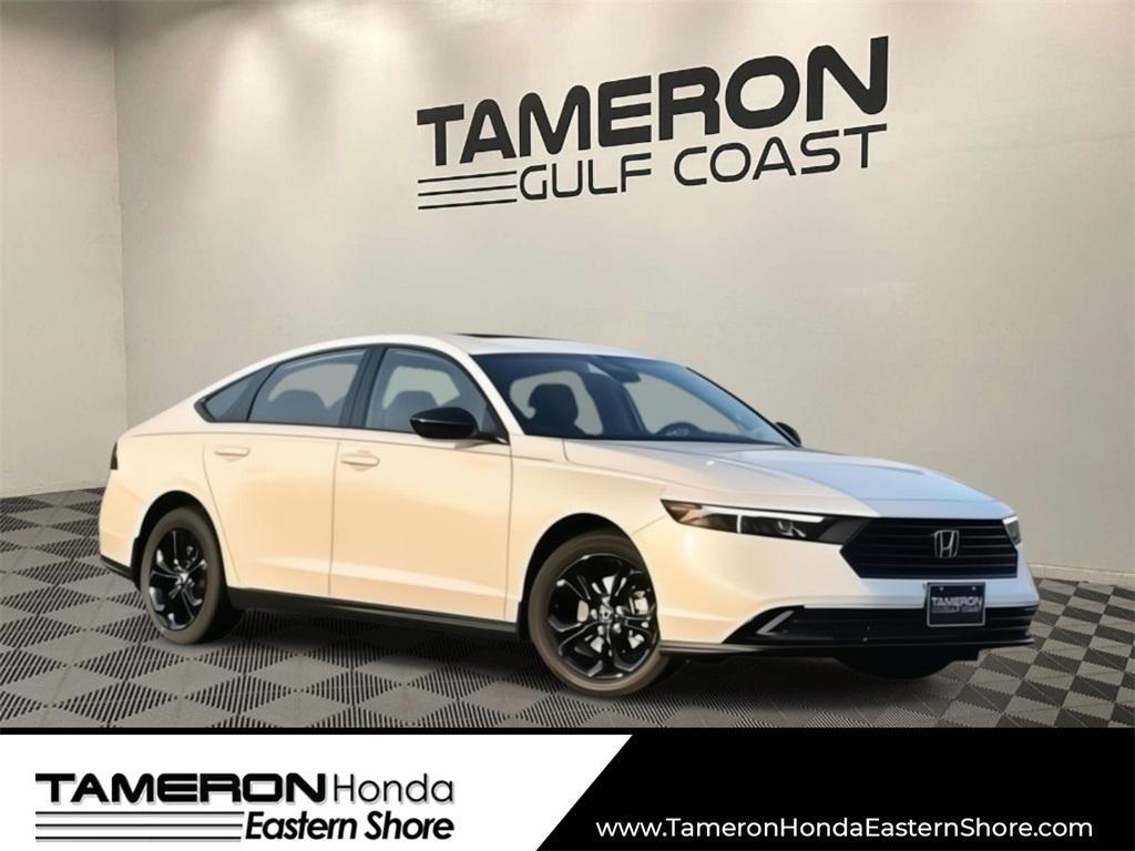 new 2025 Honda Accord car, priced at $31,710