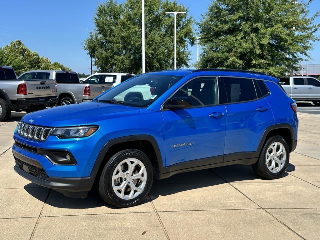 used 2024 Jeep Compass car, priced at $23,619
