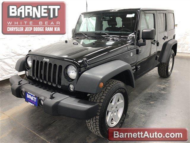 used 2017 Jeep Wrangler Unlimited car, priced at $17,988