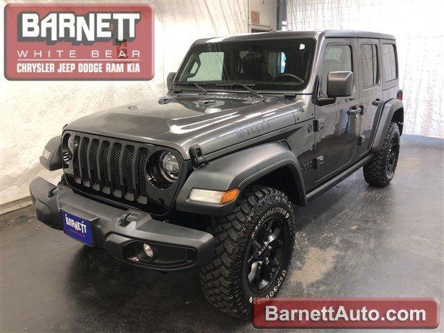 used 2022 Jeep Wrangler Unlimited car, priced at $43,988