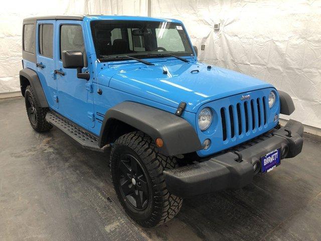 used 2017 Jeep Wrangler Unlimited car, priced at $20,988