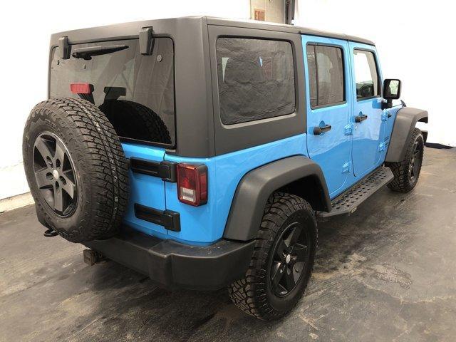 used 2017 Jeep Wrangler Unlimited car, priced at $20,988