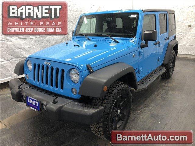 used 2017 Jeep Wrangler Unlimited car, priced at $20,988