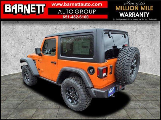 new 2025 Jeep Wrangler car, priced at $41,221
