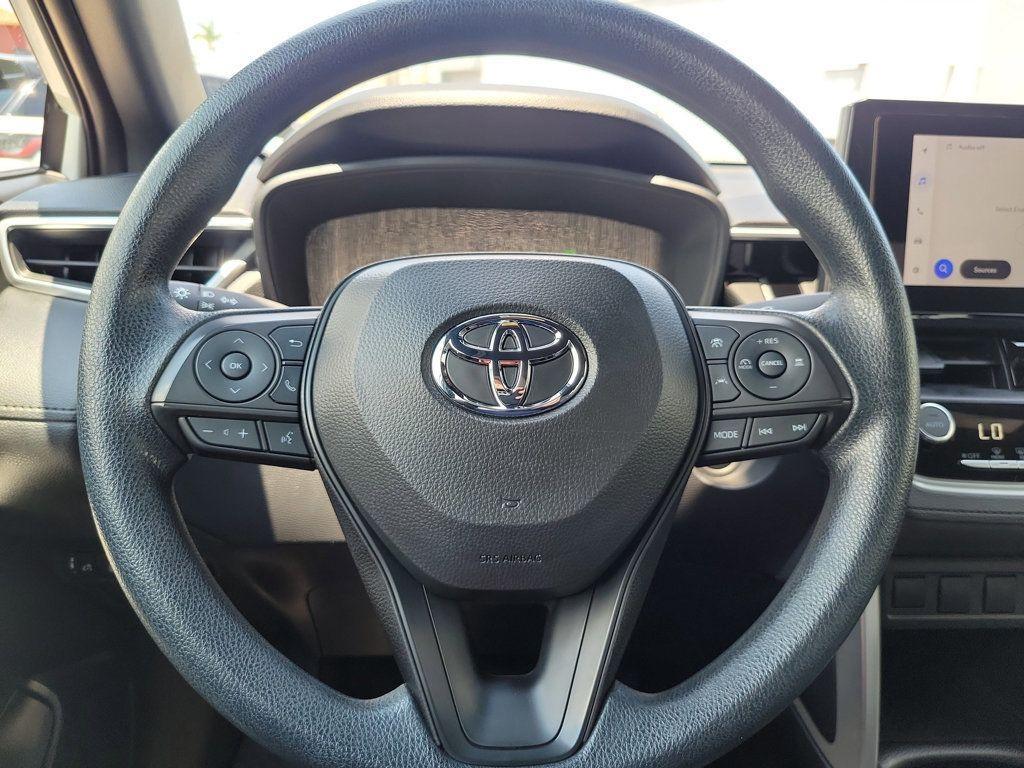 used 2024 Toyota Corolla Cross Hybrid car, priced at $28,417
