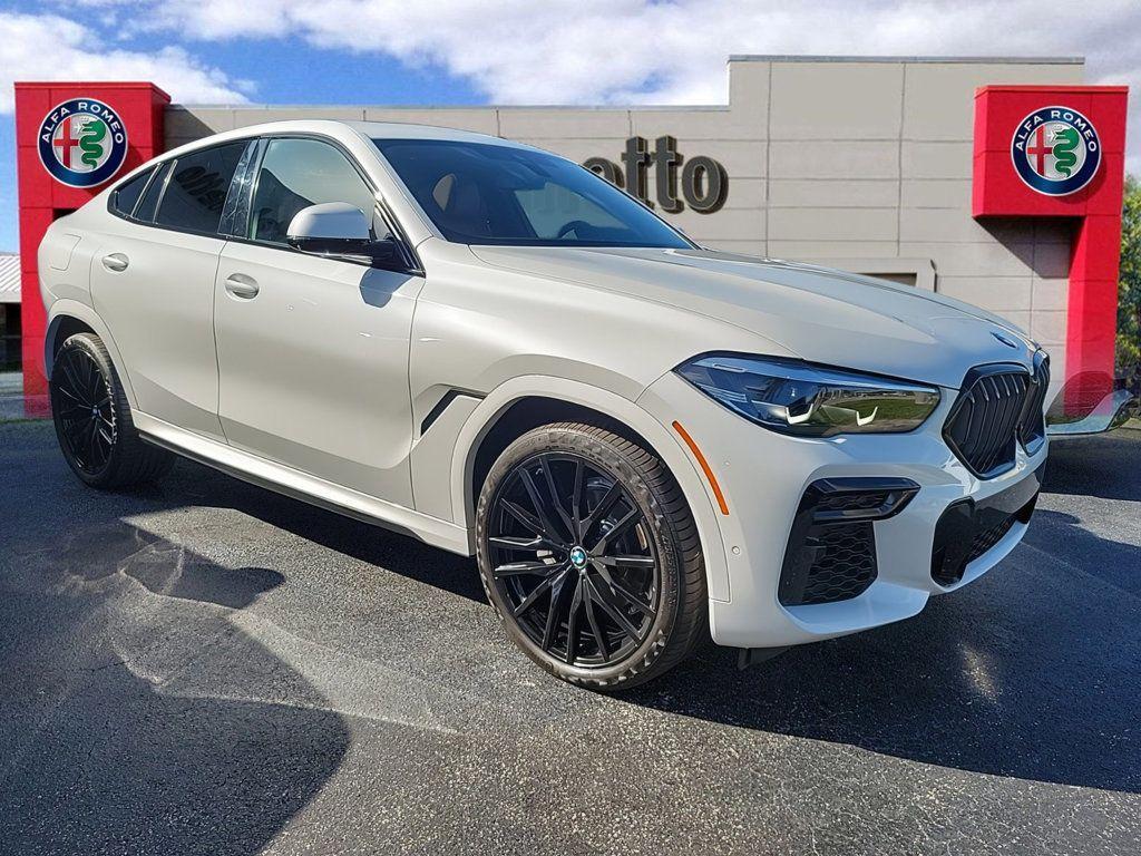 used 2022 BMW X6 car, priced at $59,917