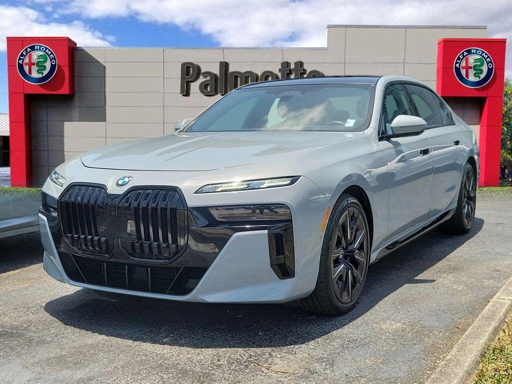 used 2023 BMW 740 car, priced at $72,217