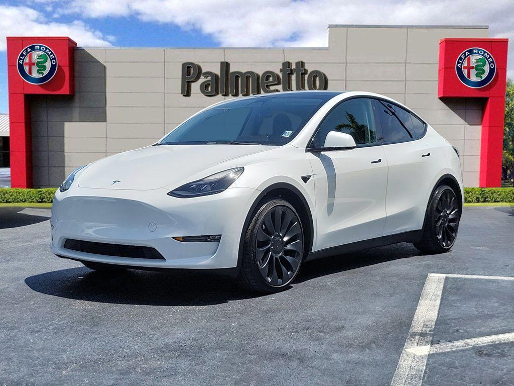 used 2023 Tesla Model Y car, priced at $32,417