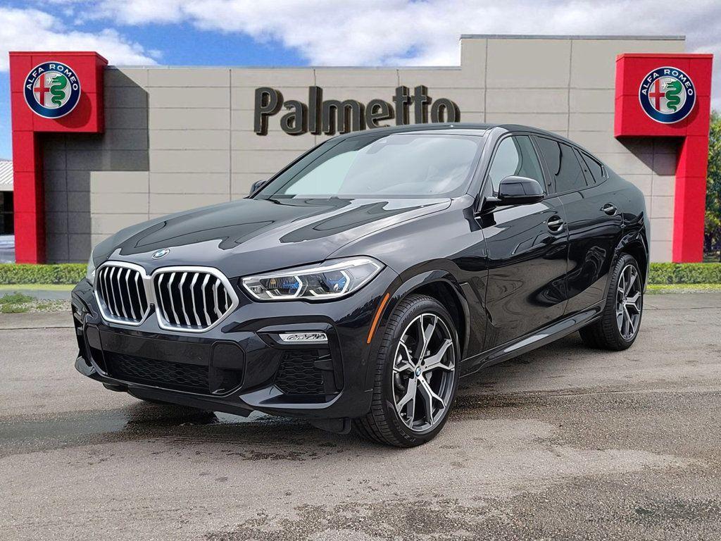 used 2021 BMW X6 car, priced at $50,817