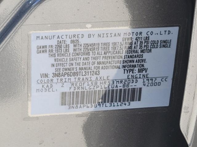 new 2026 Nissan Kicks car, priced at $29,804