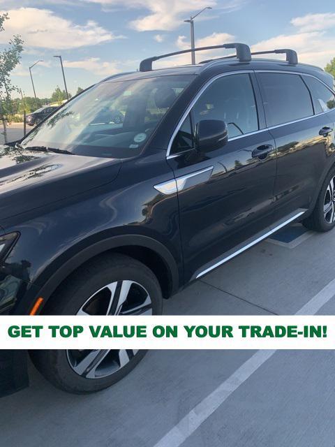used 2022 Kia Sorento Plug-In Hybrid car, priced at $31,755