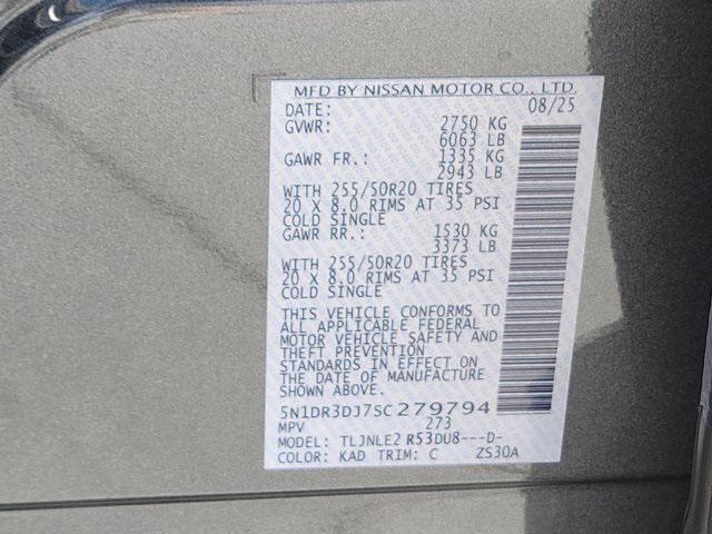 new 2025 Nissan Pathfinder car, priced at $45,890