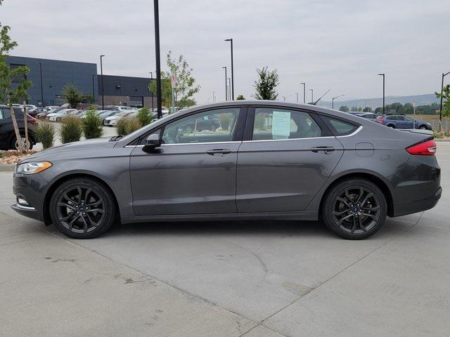 used 2018 Ford Fusion car, priced at $14,985