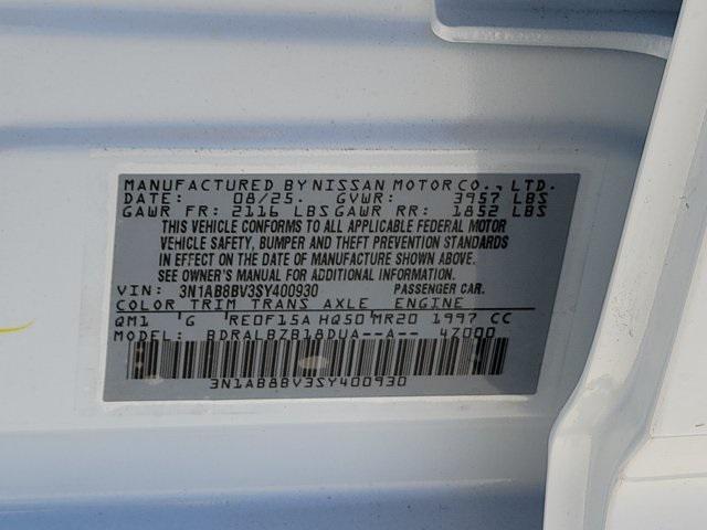 new 2025 Nissan Sentra car, priced at $22,141
