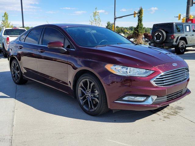 used 2018 Ford Fusion car, priced at $16,985