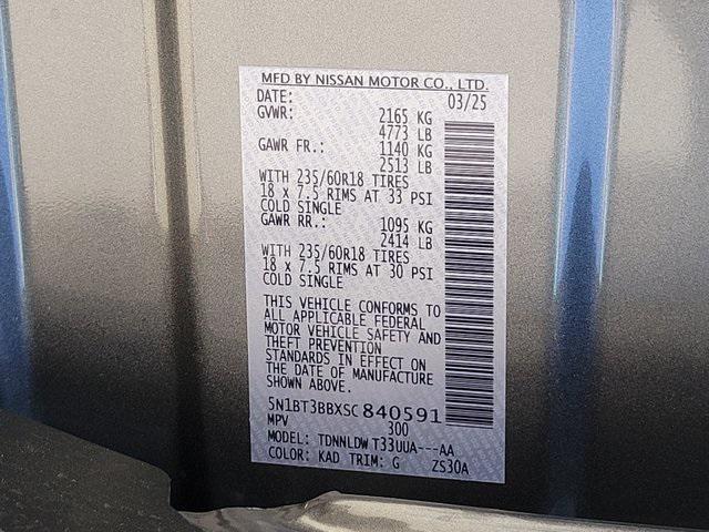 new 2025 Nissan Rogue car, priced at $32,180