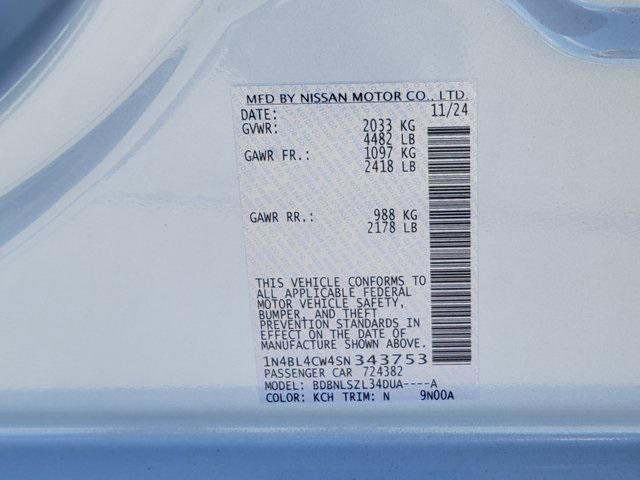 new 2025 Nissan Altima car, priced at $31,140