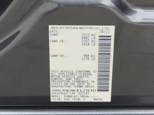 used 2022 Nissan Altima car, priced at $22,985