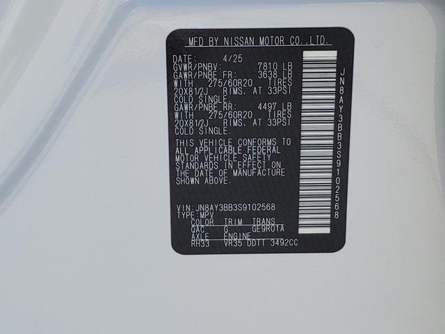 new 2025 Nissan Armada car, priced at $69,843
