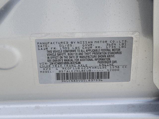 new 2025 Nissan Versa car, priced at $20,414