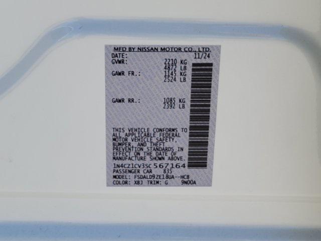 new 2025 Nissan Leaf car, priced at $31,560