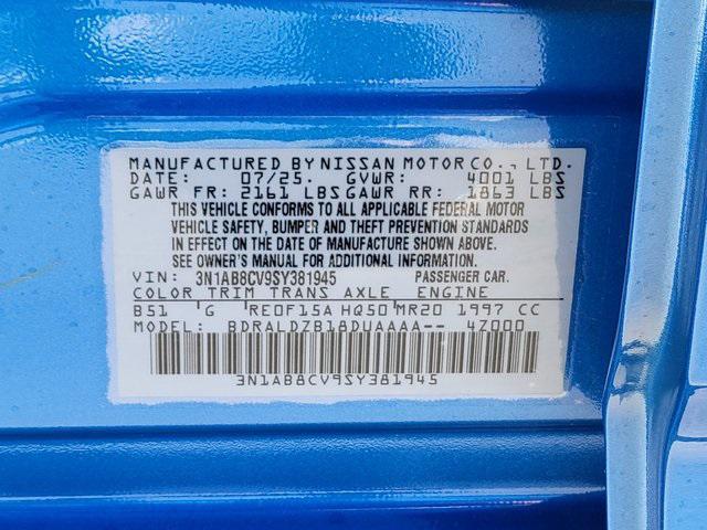 new 2025 Nissan Sentra car, priced at $23,516