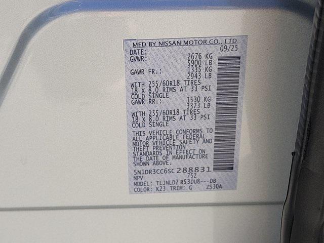 new 2025 Nissan Pathfinder car, priced at $39,340