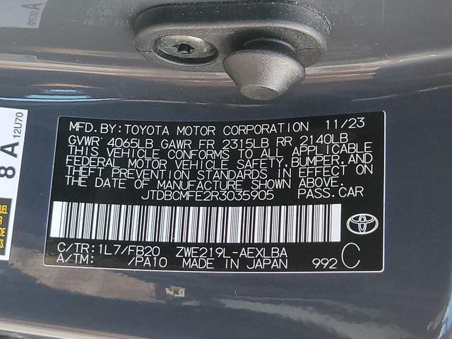 used 2024 Toyota Corolla Hybrid car, priced at $25,913