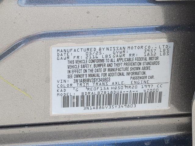new 2025 Nissan Sentra car, priced at $22,592