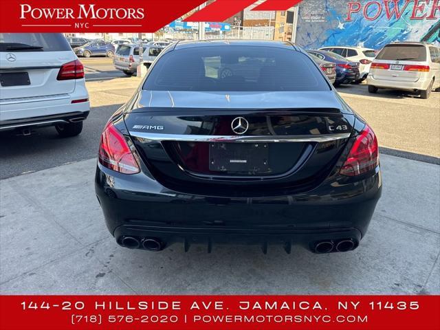 used 2020 Mercedes-Benz AMG C 43 car, priced at $27,400