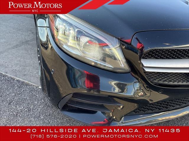 used 2020 Mercedes-Benz AMG C 43 car, priced at $27,400